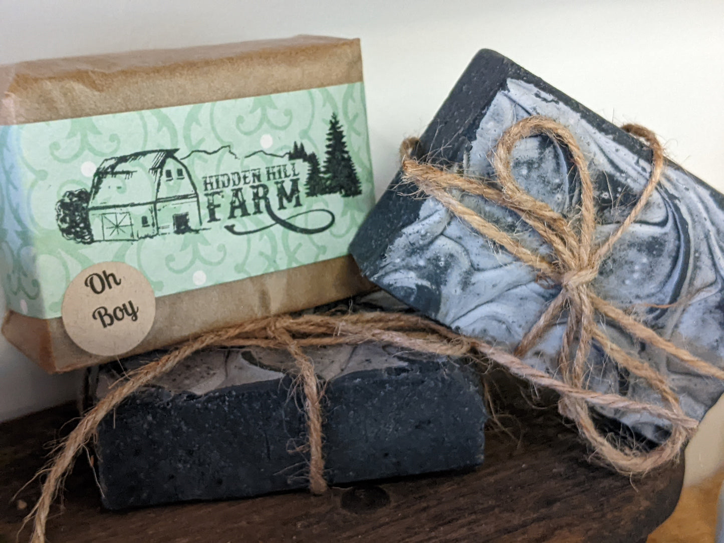 Oh Boy! Goat milk soap.