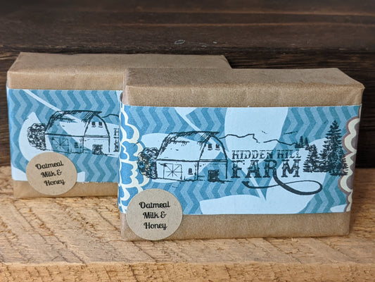 Oatmeal, Milk & Honey Goat milk soap