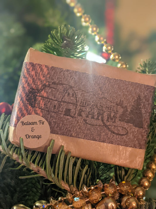 Balsam Fir & Orange Goat Milk Soap